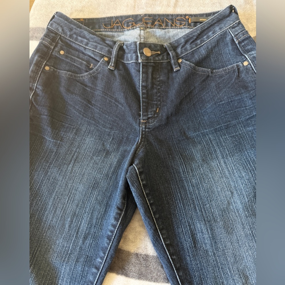 JAG JEANS SKINN High Rise Dark Blue Jeans